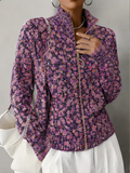 Marigold | Violet Meadow Zip Cardigan