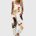 Bernadette Rustic Rooster Jumpsuit