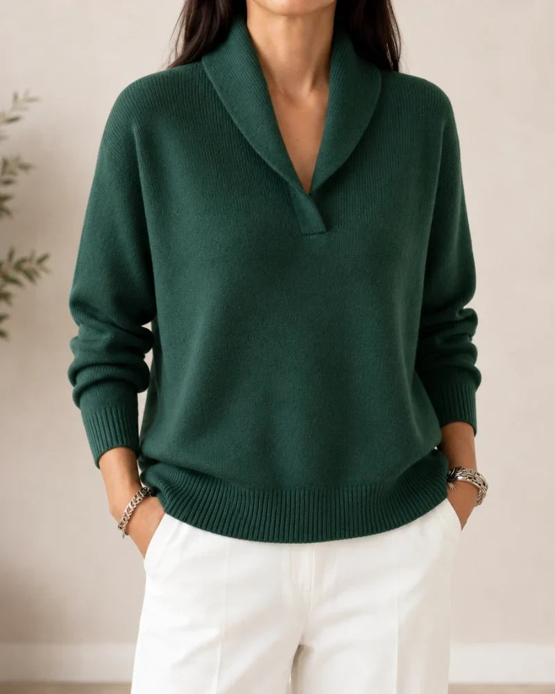 Margaret | Soft V-Neck Jumper