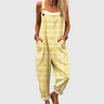 Griselda Yellow Scottish Jumpsuit