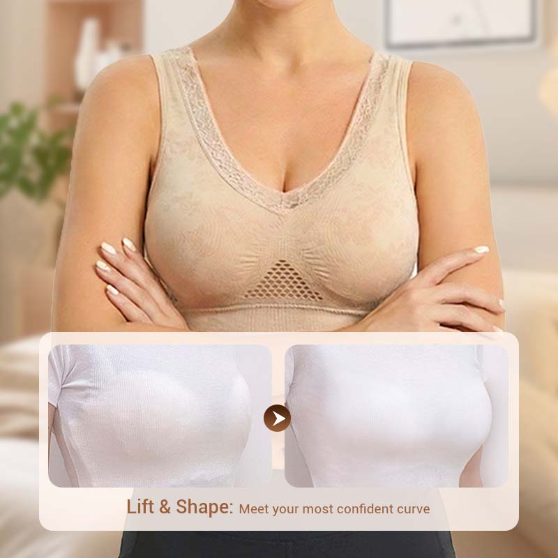 Women’s Seamless Lace Support Bra