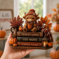 Hamish | Highland Cow Autumn Book Stack