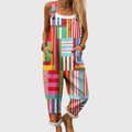 Celestine Colorful Patchwork Jumpsuit