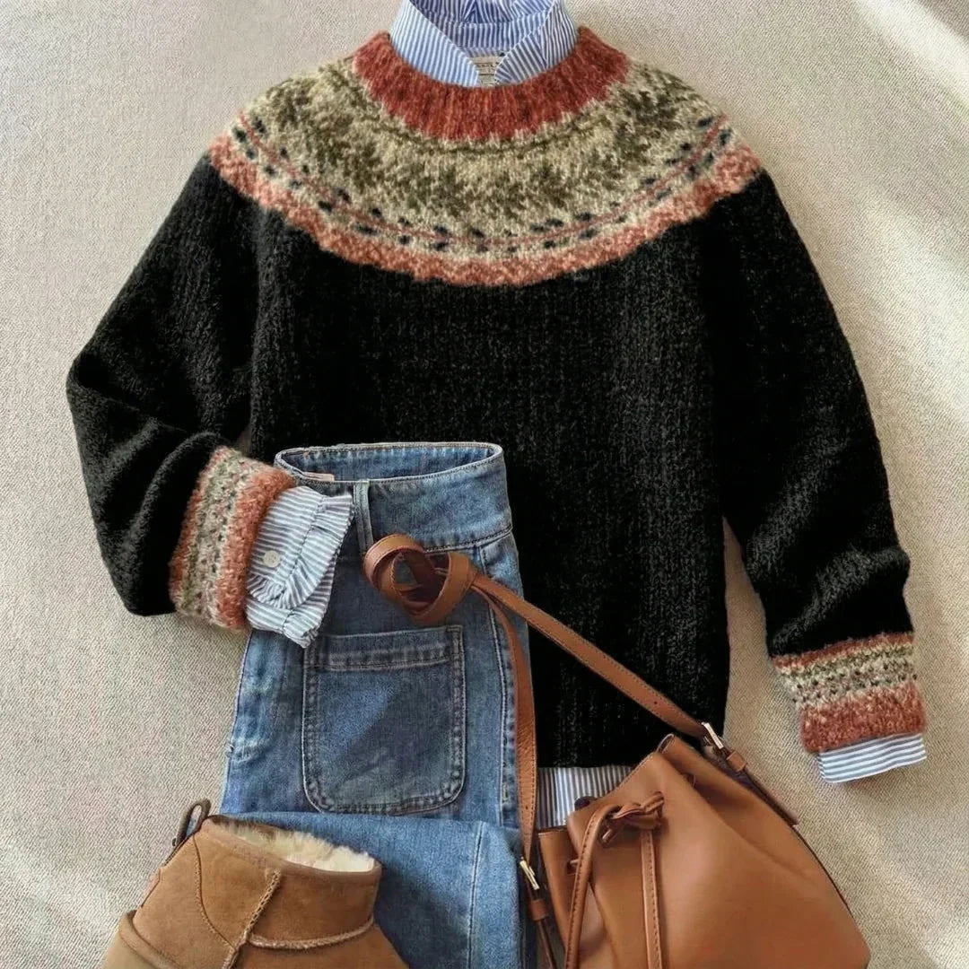 Clarabelle | Chic Vintage Knit Jumper