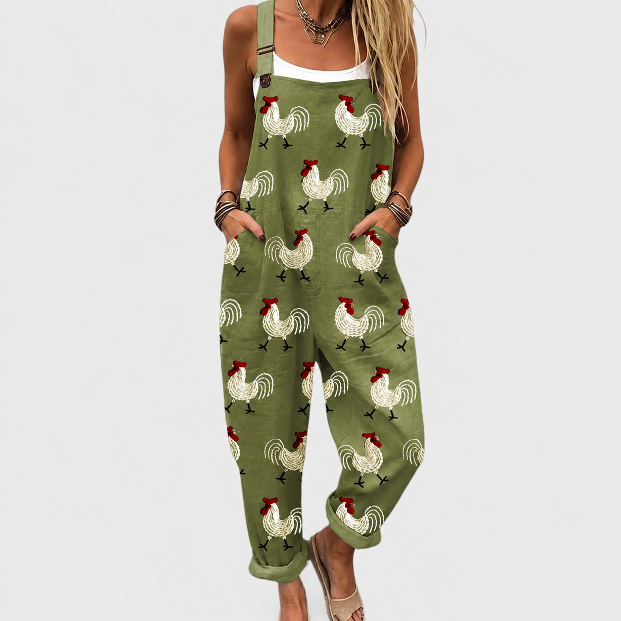 Bess Floral Print Jumpsuit