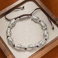 Celeste knotted fish bead cord bracelet