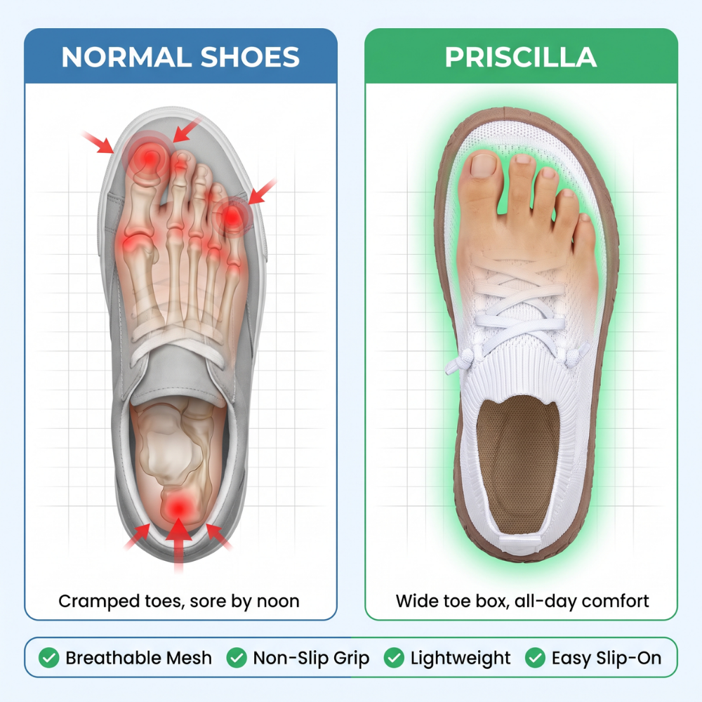 Priscilla | Lightweight Breathable Knit Sneakers