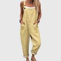Constance Light Yellow Dungaree