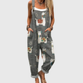 Hermione Gray Llama Jumpsuit