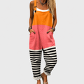 Henrietta Orange Pink Black Jumpsuit