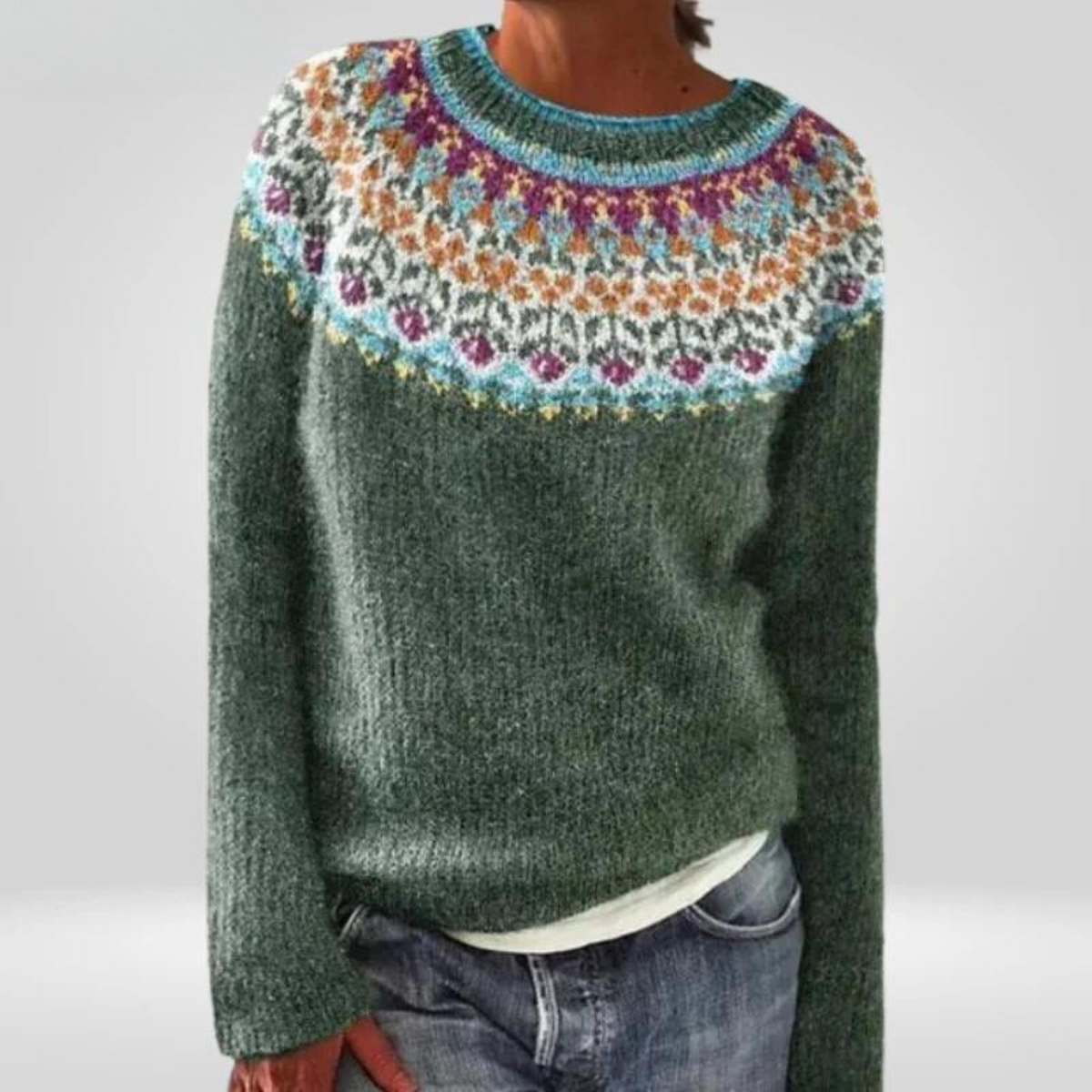 Ursula | Classic Icelandic Knit Sweater