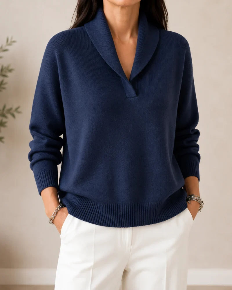 Margaret | Soft V-Neck Jumper