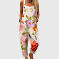 Adela Watercolor Floral Jumpsuit