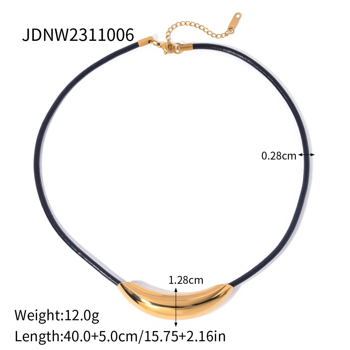 Violet Hammer Pattern Necklace