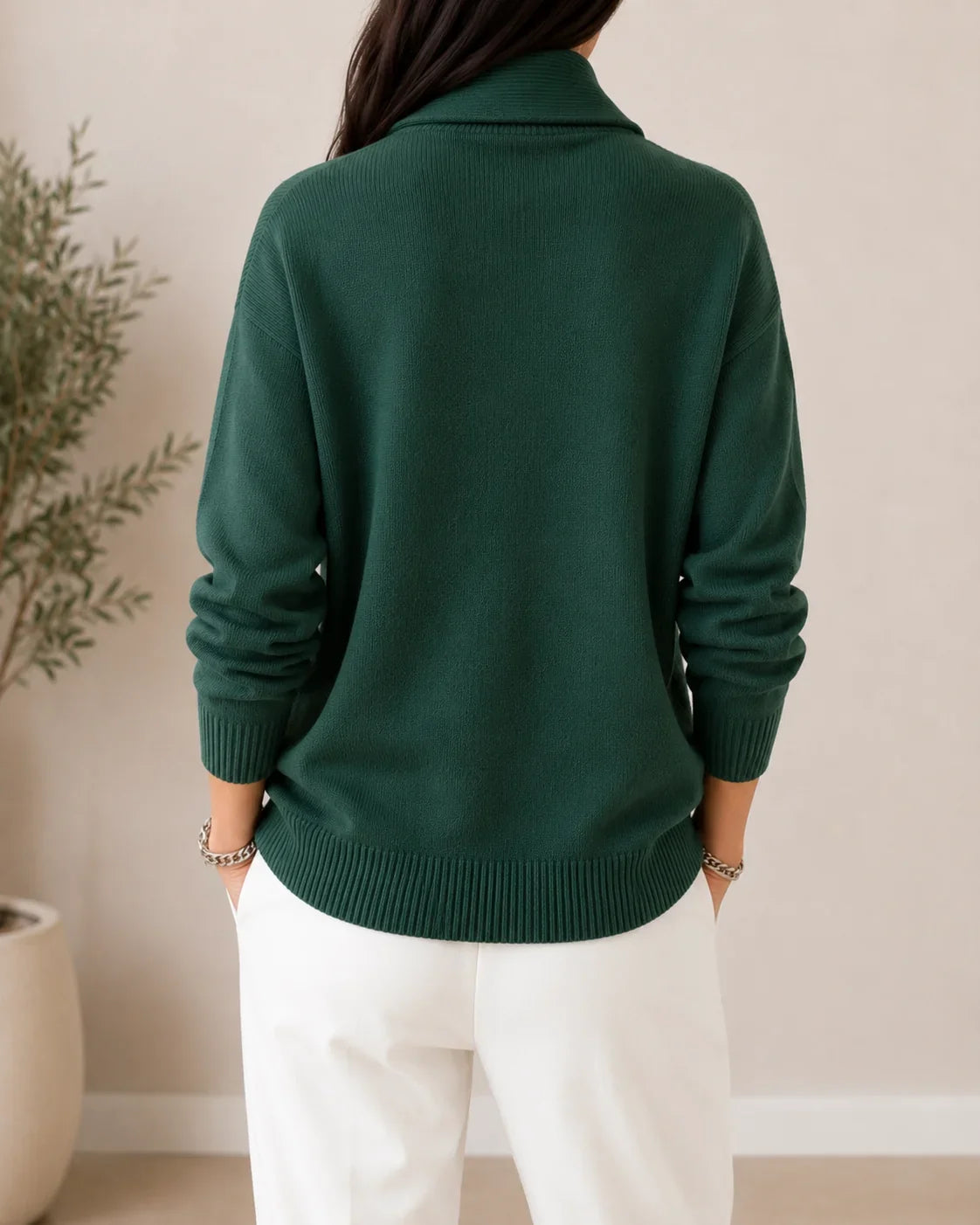 Margaret | Soft V-Neck Jumper
