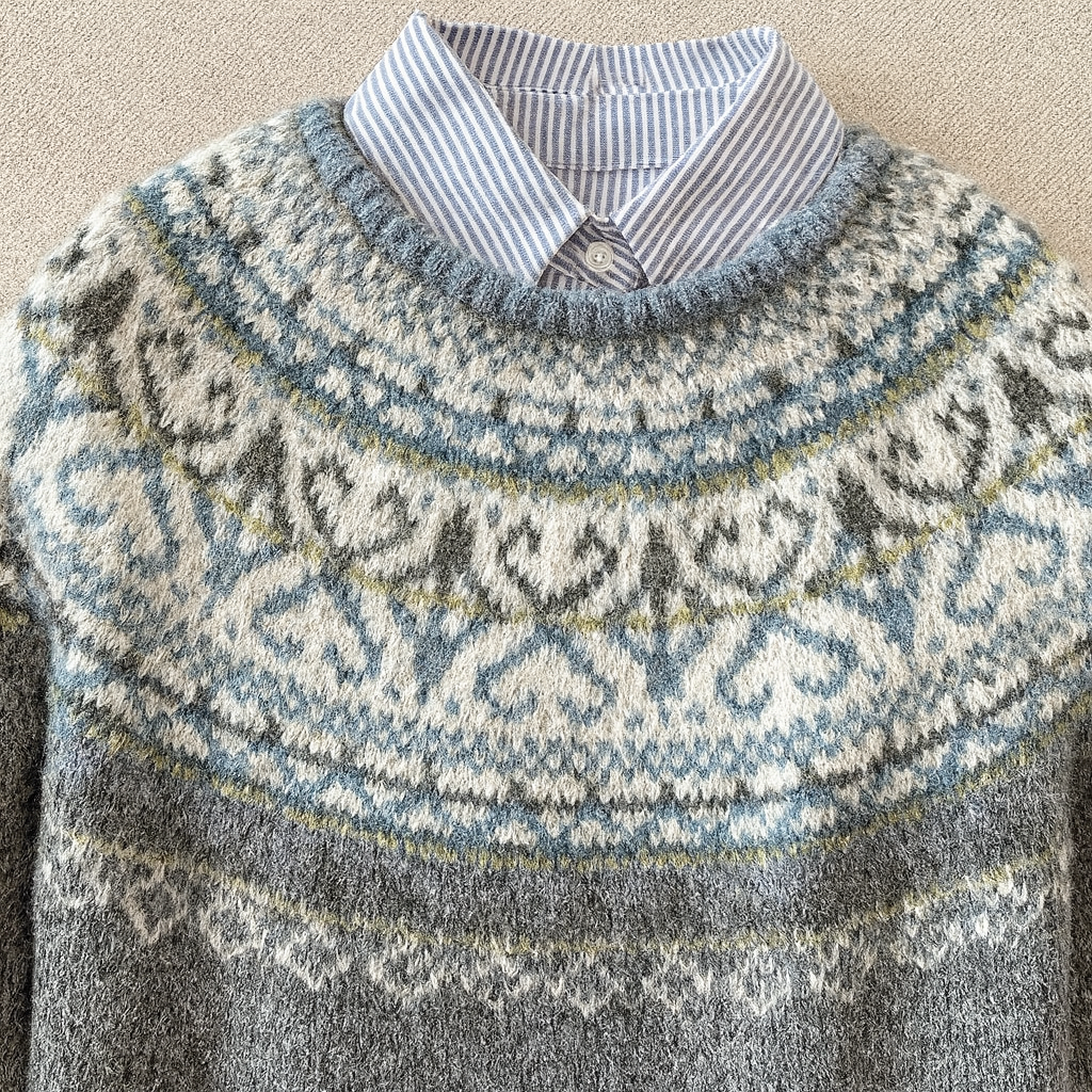 Eugenia | Chic Vintage Knit Jumper