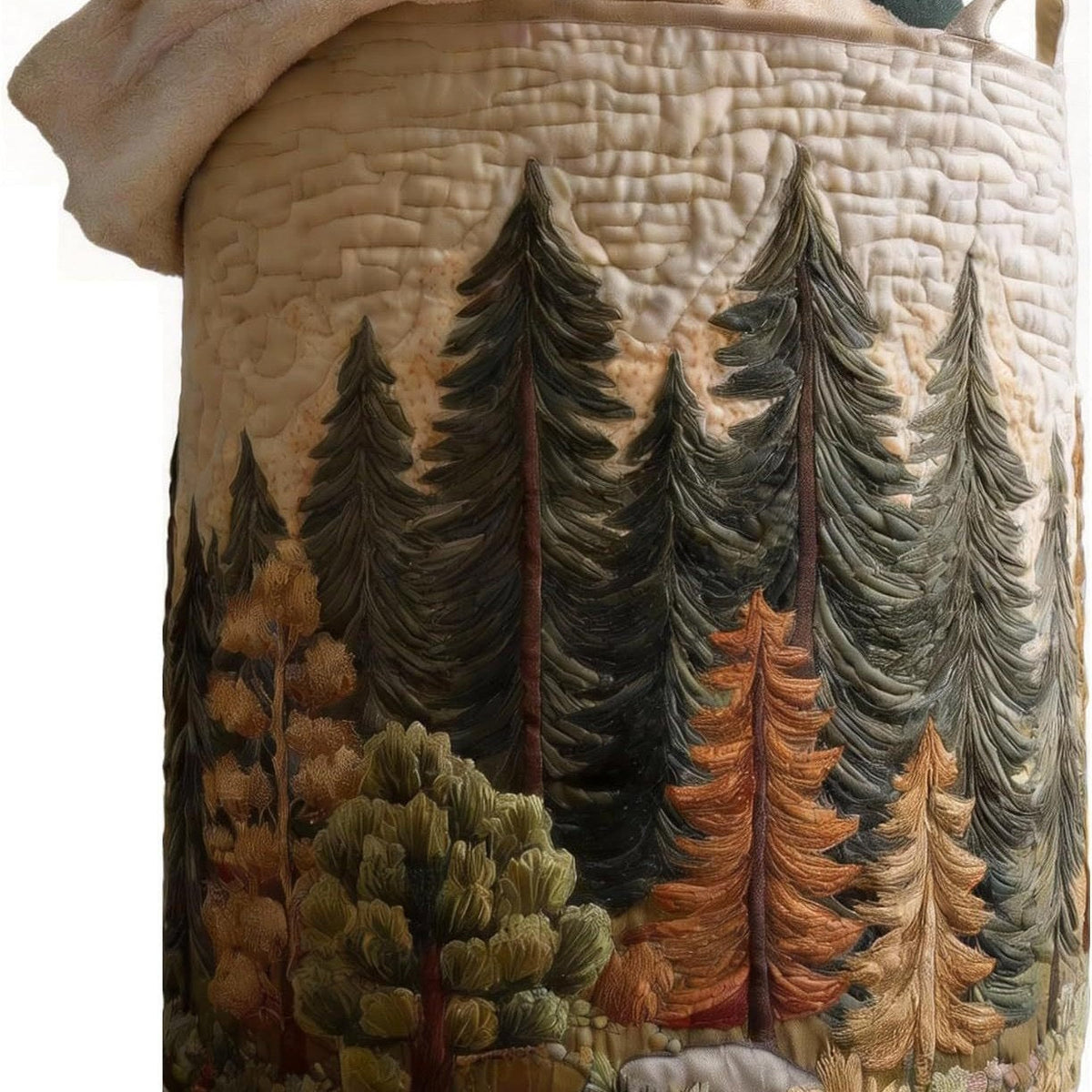 LAUNDRY BAG | Autumn Pine Grove