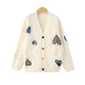 Beatrix | Heart Patch Cardigan