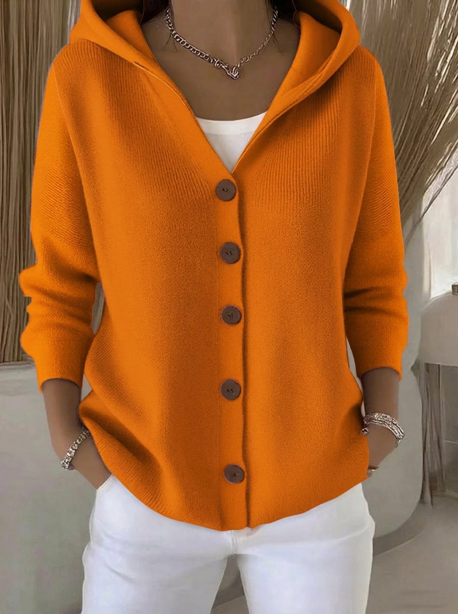 Susan | Hooded Knit Cardigan
