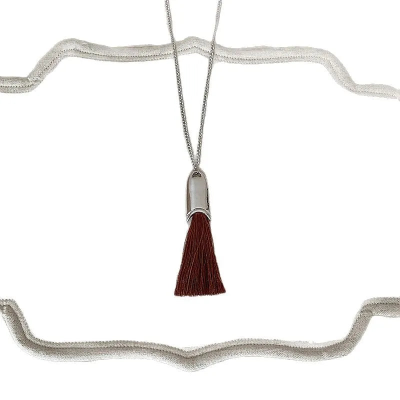 Adelaide Brush Tassel Necklace
