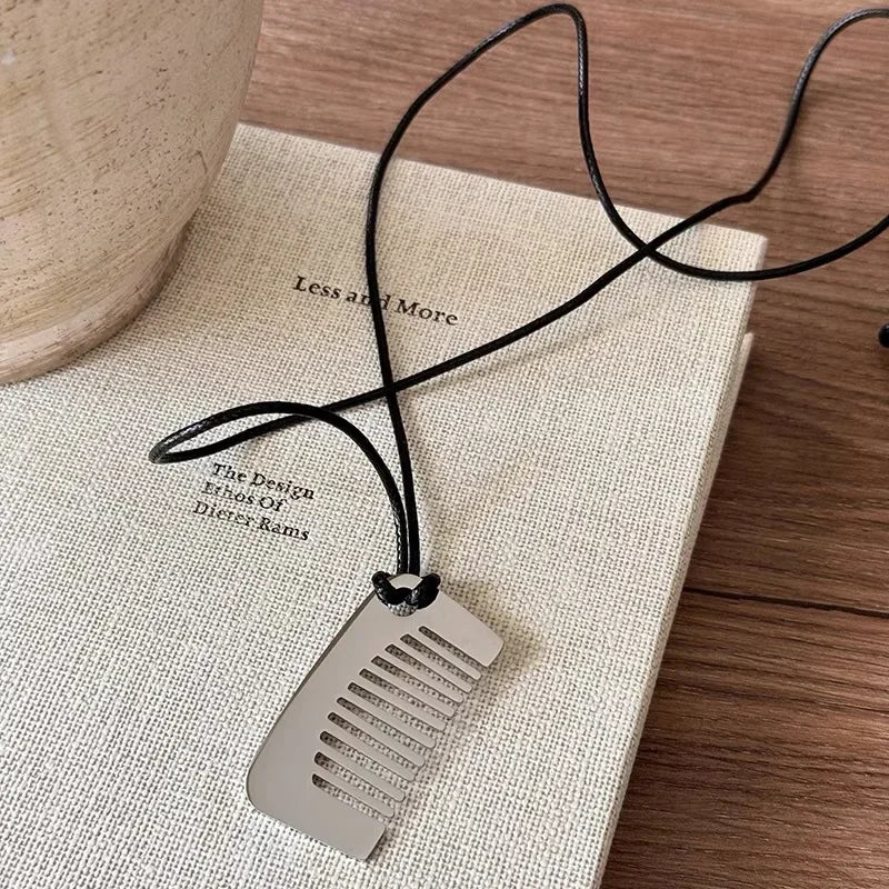 Phyllis Comb Pendant Necklace