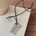 Phyllis Comb Pendant Necklace