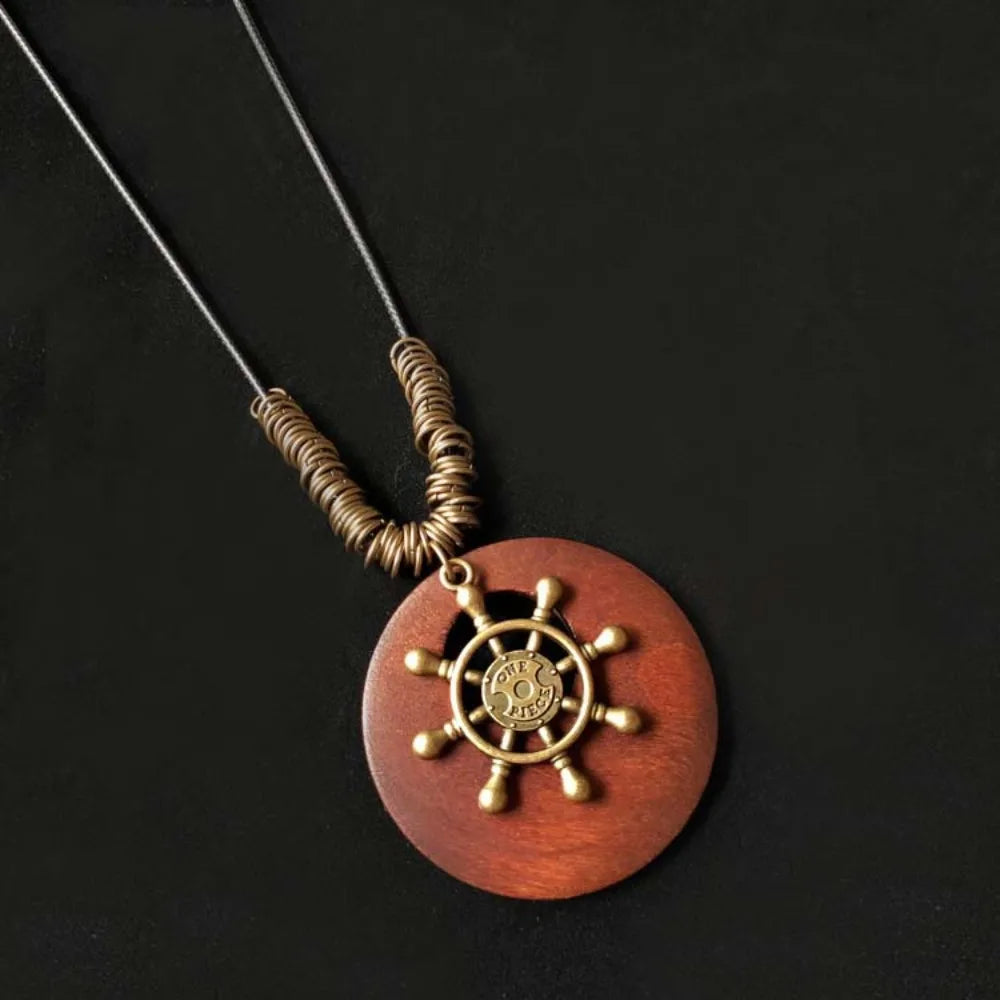 Prudence Carved Pendant Necklaces