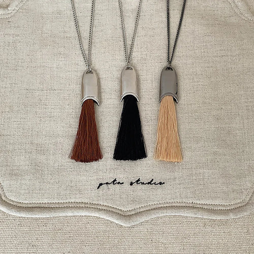 Adelaide Brush Tassel Necklace