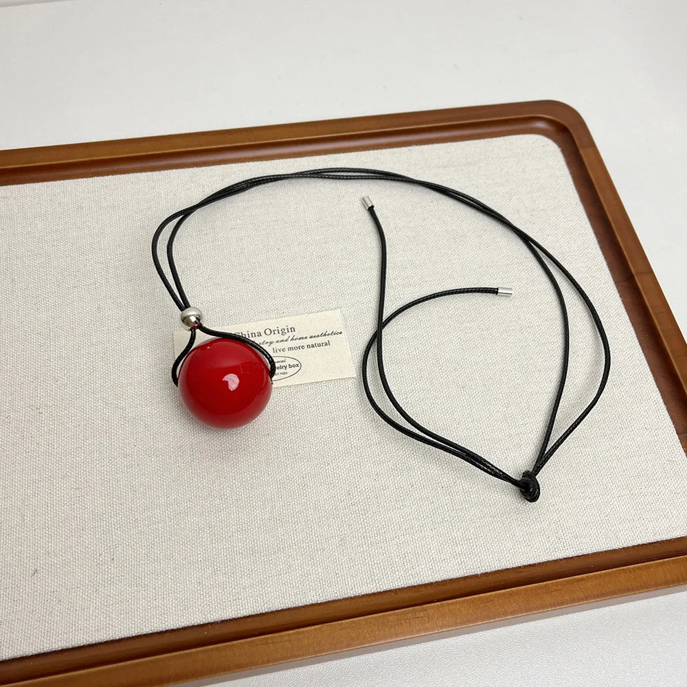 Winifred Geometric Ball Necklace