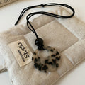 Eleanor Leopard Print Necklace