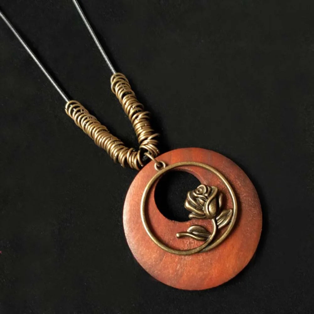Prudence Carved Pendant Necklaces