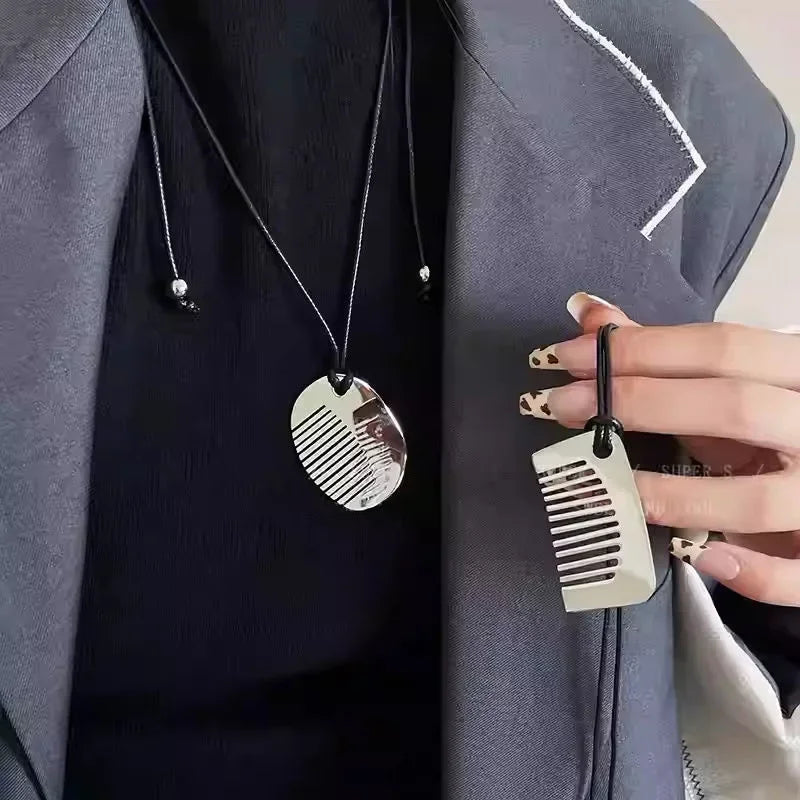 Phyllis Comb Pendant Necklace