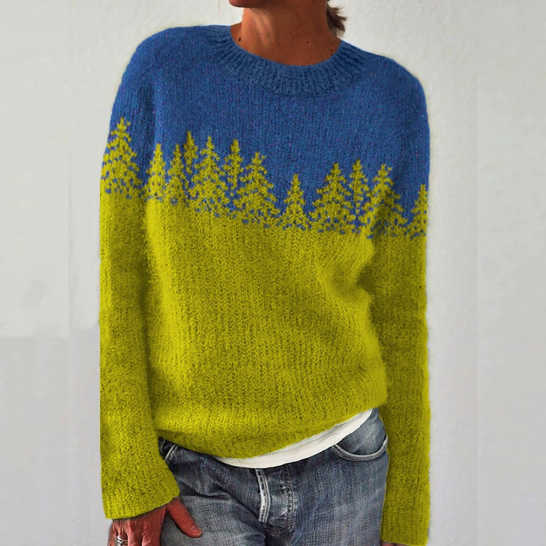 Beatrix | Retro Icelandic Knit Sweater