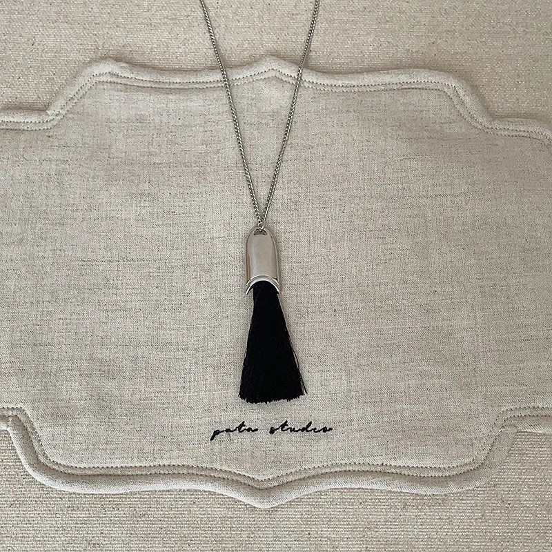 Adelaide Brush Tassel Necklace