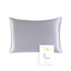 100% Natural Mulberry Silk Pillowcase With OEKO-TEX 22MM Front In 100% Silk & Back in Lenzing Tencel Fabric, 1 Pack