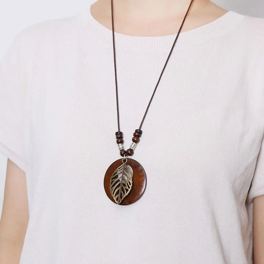 Prudence Carved Owl Pendant Necklace