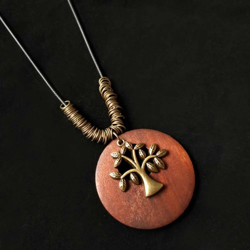 Prudence Carved Pendant Necklaces