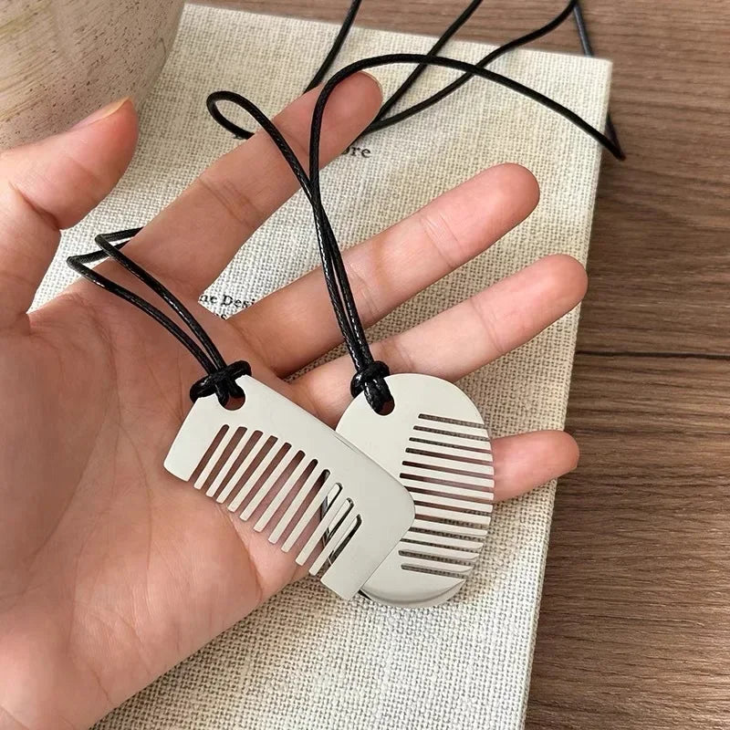 Phyllis Comb Pendant Necklace