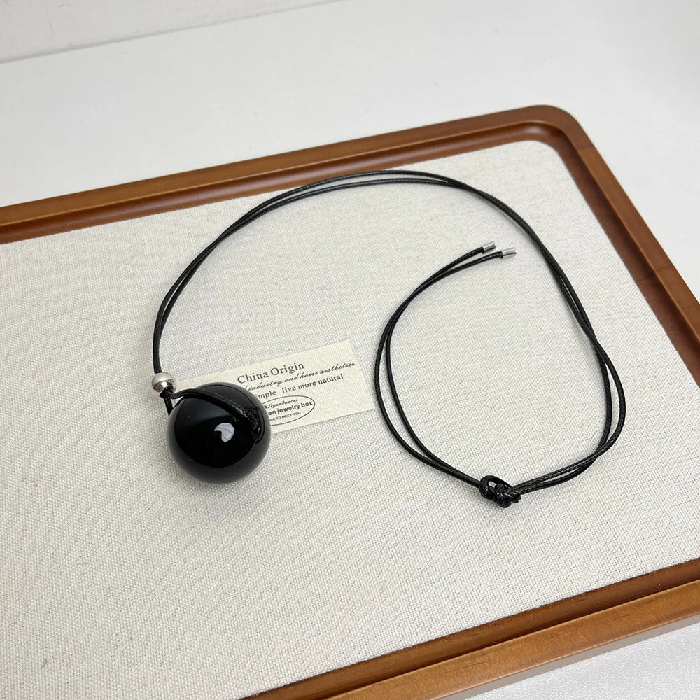 Winifred Geometric Ball Necklace