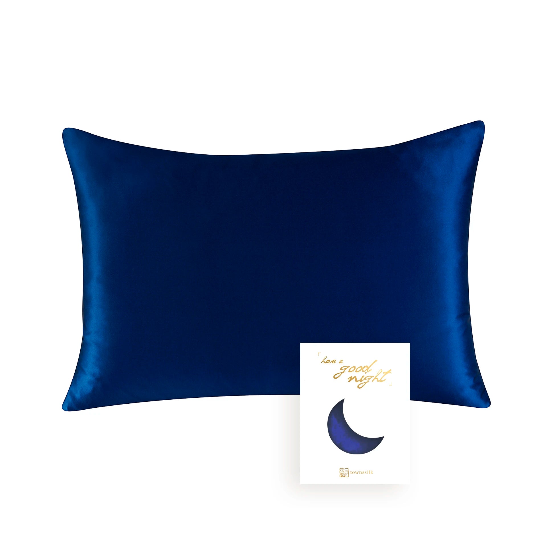 100% Natural Mulberry Silk Pillowcase With OEKO-TEX 22MM Front In 100% Silk & Back in Lenzing Tencel Fabric, 1 Pack