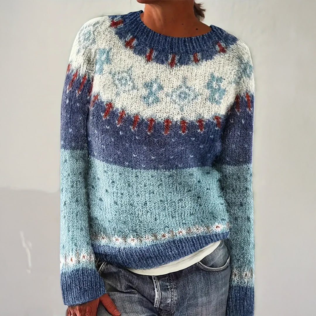 Delphine | Vintage-Inspired Island Sweater