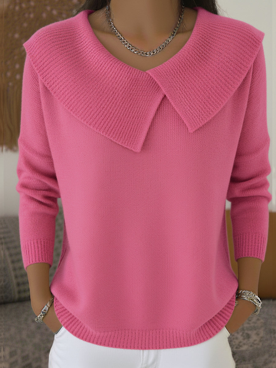 Florence | Warm Soft-Collar Sweater