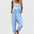 Minerva Blue Heart Jumpsuit
