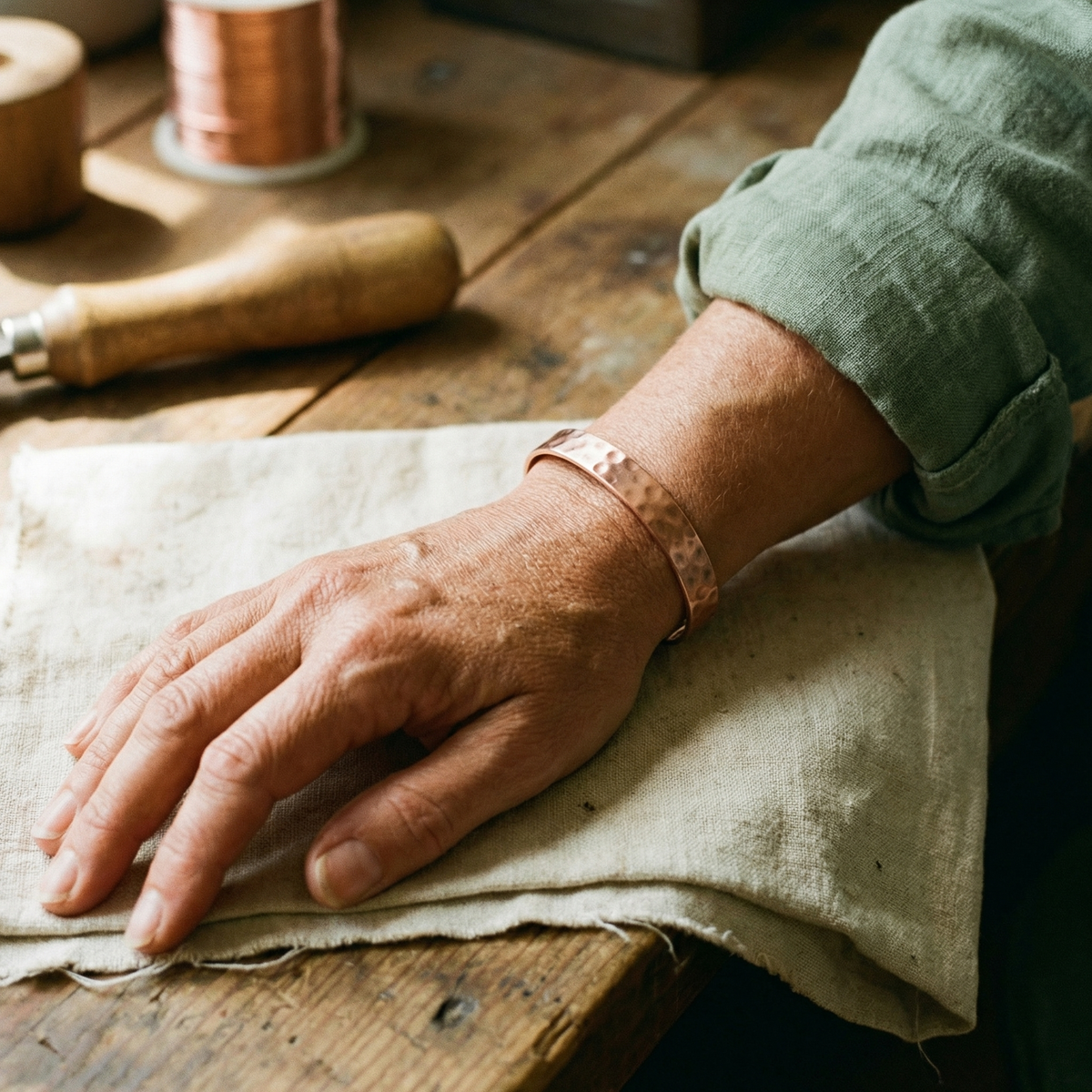 Wren | Copper Bracelet