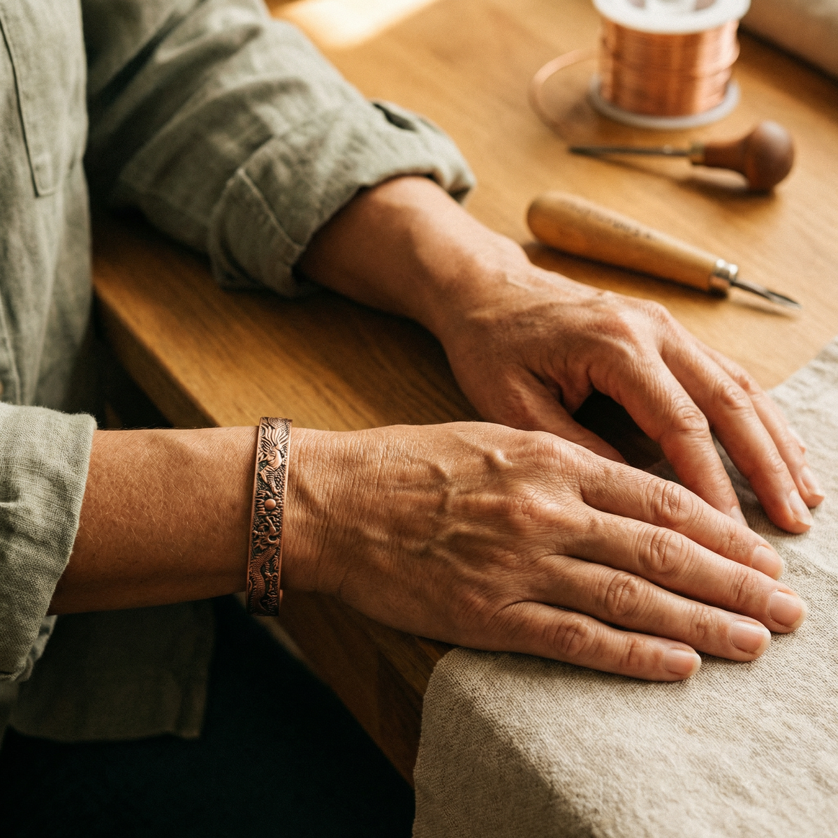 Eddy | Copper Bracelet