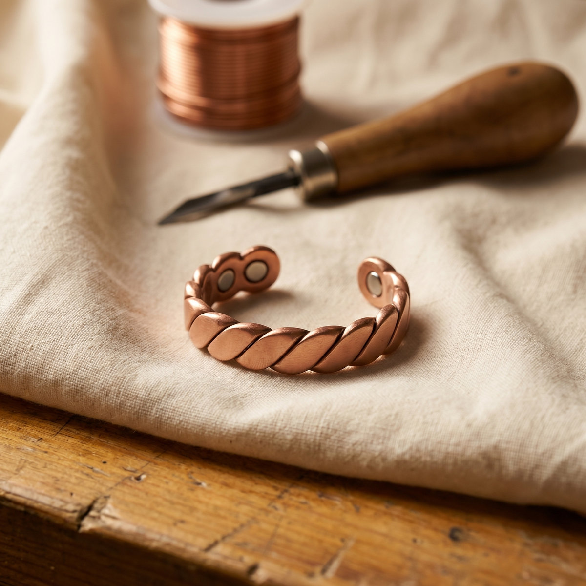 Flint | Copper Ring