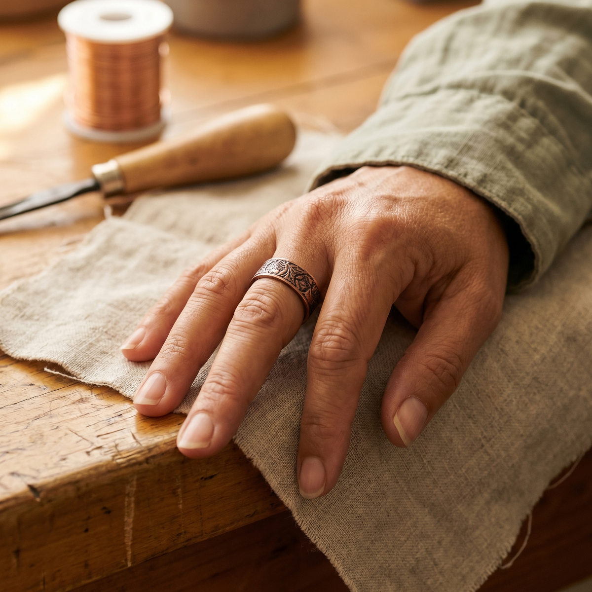 Cinder | Copper Ring
