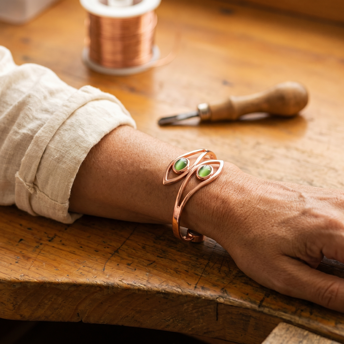 Grain | Copper Bracelet