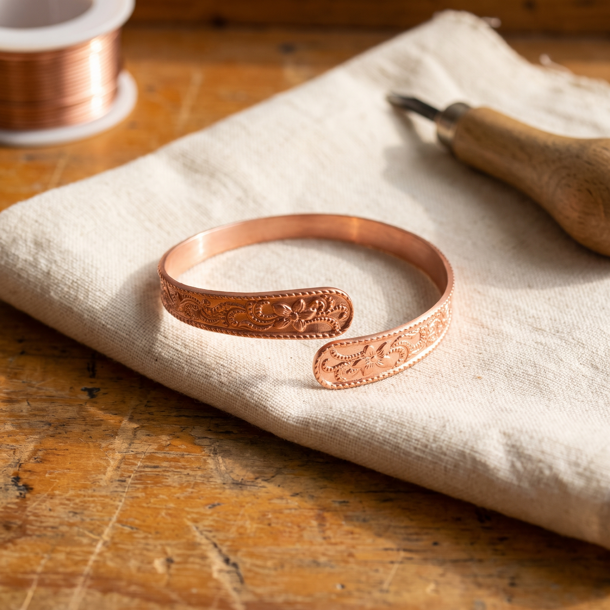 Reef | Copper Bracelet