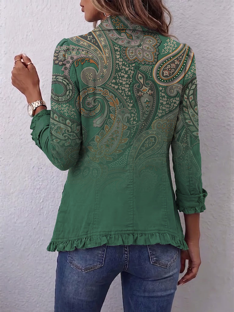 Paris | Paisley Print Jacket